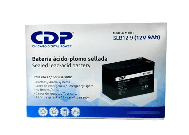 BATERIA UPS 12 VOLTIOS 9 AMPERIOS CDP