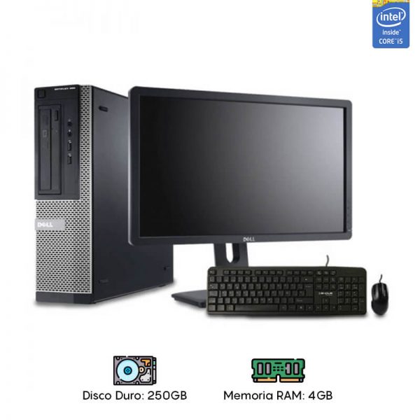 Computadora Dell 390/790 Core i5 - 4GB RAM - 250GB HDD