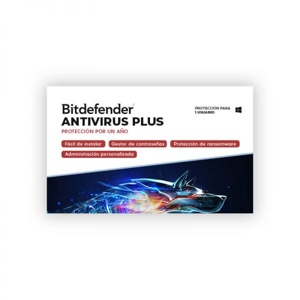Licencia Bitdefender Antivirus Plus para 1 Dispositivo